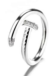 Silenti Jewelry Сребърен пръстен "Пирон" - 9 - 59.5мм (19.1мм диам. )