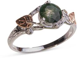 Silenti Jewelry Сребърен пръстен "Хербарий" - 9 - 59.5мм (19.1мм диам. )