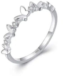 Silenti Jewelry Сребърен пръстен "Пеперуда" - 10 - 62 мм (19.7мм диам. )