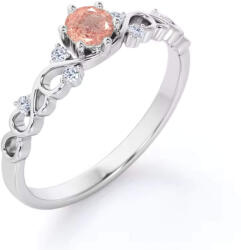 Silenti Jewelry Сребърен пръстен "Елеганс" - 9 - 59.5мм (19.1мм диам. )