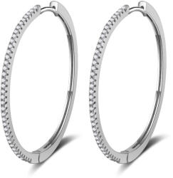Silenti Jewelry Сребърни обеци "Халки