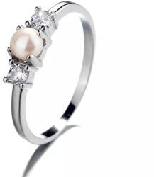 Silenti Jewelry Сребърен пръстен "Скъпоценност" - 8 - 57мм (18.1мм диам. )