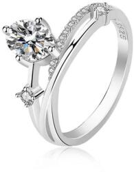 Silenti Jewelry Сребърен пръстен "Утеха" - 6 - 52мм (16.6мм диам. )