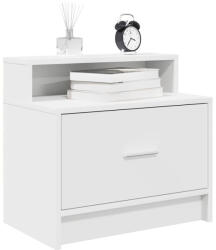 vidaXL éjjeliszekrények fiókos 2 db fehér 51 x 31 x 47 cm (858669) - balena