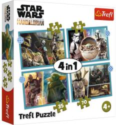 Trefl 4in1 Mandalorianul 34397 Puzzle