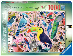 Ravensburger Pasarile lui Matt Sewell 1000 (RVSPA16769) Puzzle