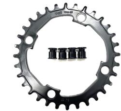 PROWHEEL Charm 4 csavaros lánckerék 32T PROWHEEL Bicikli Kerékpár alkatrészek Kerékpár lánctányérok