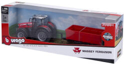 Bburago Massey Fergusson 8740S utánfutóval (18-31662)