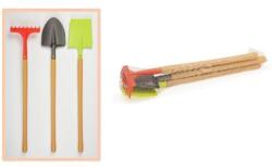 Ecoiffier Nagyméretű kerti szerszámkészlet 70 cm 3 db (4338)