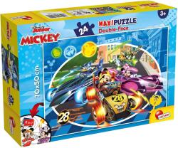 Lisciani Puzzle de colorat Mickey in cursa 24 (74099) Puzzle