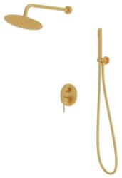 Lavita Orion set de duș ascuns cu duș de ploaie auriu 5900378341598 (5900378341598)