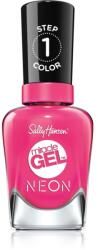 Sally Hansen Miracle Gel géles körömlakk UV/LED lámpa használata nélkül árnyalat 050 Fuchsia Fever 14, 7 ml