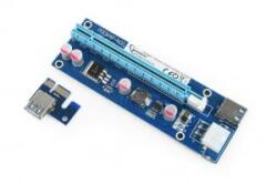 Gembird Cablexpert PCI-Express riser add-on kártya (RC-PCIEX-03) (RC-PCIEX-03)