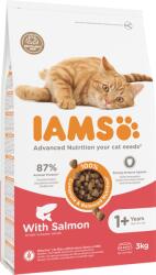 Iams for Vitality pentru pisici adulte, cu somon 3 kg