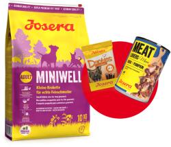 Josera Miniwell 10kg + 1x Denties & MeatLovers GRATIS!