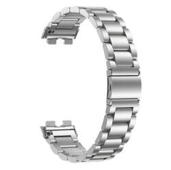 GIGAPACK GP-150420 Huawei Band 9 / Band 8 20mm ezüst fém óraszíj (GP-150420)