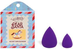puroBIO Cosmetics Dear Santa SECRET burete pentru machiaj 2 bc în ambalaj cadou 2 buc
