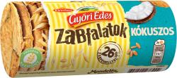 Győri Édes Zabfalatok kókuszos, zabpelyhes, omlós keksz 188 g