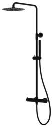 Lavita Orion set de duș perete cu duș de ploaie negru 5900378341611 (5900378341611)