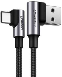 UGREEN Cablu de date Ugreen, USB - USB-C, 3A, 2 m, Gri