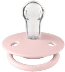 BIBS Suzeta De Lux Silicon, tetina rotunda, marime universala (0-3 ani) Blossom, BIBS (1010277C)