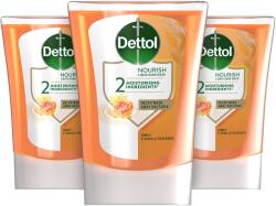 Dettol Érintés nélküli kézmosó készülék utántöltő - Méz és vanília, 3× 250 ml (MYD073s3)