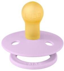 BIBS Suzeta Colour Latex, tetina rotunda, 0 luni + Violet Sky, BIBS (100291C)