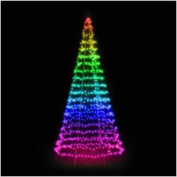 Twinkly Karácsonyfa okos izzó, 1000db LED, RGBW fehérszín, 2m, programozható, Twinkly (TWP01KSPP_BEU)