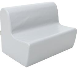 Moje Bambino Canapea medie gri din spuma, masura 1, 26 cm inaltime, gradinita (MO101644) Canapea