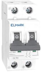 ELMARK kismegszakító PV rendszerekhez DC 2P C 50A 6kA 500V MCB DC62 41272 (41272)