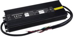 Optonica fémházas LED tápegység 12V 200W 16, 7A kültéri IP67 6254