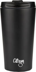 Citron Cană termică de călătorie Citron - 370 ml, neagră (2022_CoffeMug_370_Black)