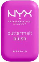 NYX Professional Makeup Buttermelt Blush For The Butta Pirosító 5 g
