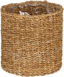 Mica Dave hínárkosár 24 cm átmérő x 24 cm Világosbarna