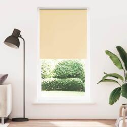 vidaXL Ролкова щора Blackout Бежова 105x210 cm Ширина на плата 100, 7cm (4010791)