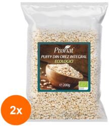 Pronat Foil Pack Set 2 x Puffy BIO din Orez Expandat Natur, 200 g, Pronat (ORP-2xDI12180)