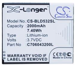 C706043200L Akkumulátor 2000 mAh (C706043200L)