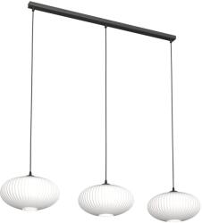 Emibig Coco függőlámpa 3x15 W fehér-fekete 1376/3