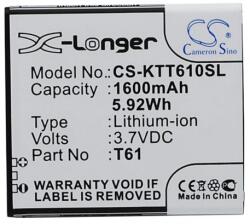  T61 Akkumulátor 1600 mAh (T61)