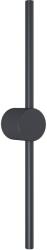 Elita Indus oldalfali lámpa 1x5 W fekete RE070600020560