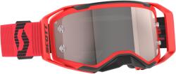 SCOTT Prospect 2.0 motocross szemüveg piros-fekete, ezüst plexivel