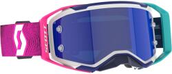 SCOTT Prospect 2.0 AMP motocross szemüveg kék-rózsaszín, tükörkék plexivel