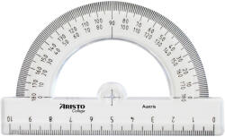 Aristo Szögmérő víztiszta 180°, 10cm (GEO23301)