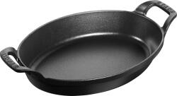 Staub Vas de copt și servire Staub oval 1 l negru (40509-393-0)