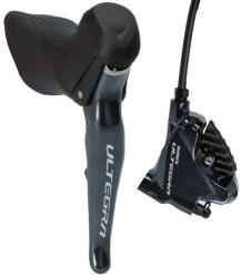 Shimano Ultegra BR-R8070 és ST-R8070 országúti fék-váltókar és hidraulikus tárcsafék szett, csak bal (első), 2s, fekete