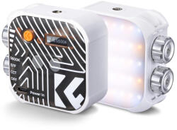 K&F Concept Mini-LED 2500-9900K Bi-Color fotós videolámpa (fehér) (KF34.035V1)