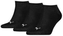 PUMA sneaker zokni - 3pár/csomag, fekete (PUM-90680701-4346)