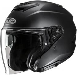 HJC Casca Moto Deschisa Semi Plata HJC i31 Solid Neagra (HJC192770)