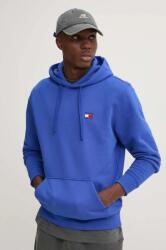 Tommy Hilfiger pamut melegítőfelső férfi, sima, kapucnis, DM0DM17988 - kék S