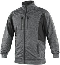 CXS Hanorac pentru bărbați CXS LEONIS - Gri / neagră | 2XL (1520-227-710-96)